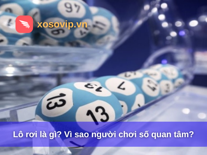Lô rơi là gì? Vì sao người chơi số quan tâm?