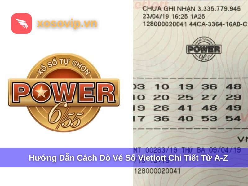 Hướng Dẫn Cách Dò Vé Số Vietlott Chi Tiết Từ A-Z