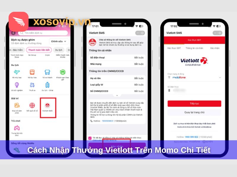 Cách Nhận Thưởng Vietlott Trên MoMo Nhanh Gọn & An Toàn Nhất 2025