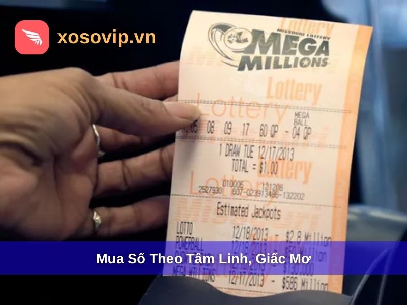 Mua v&eacute; số theo giấc mơ, t&acirc;m linh