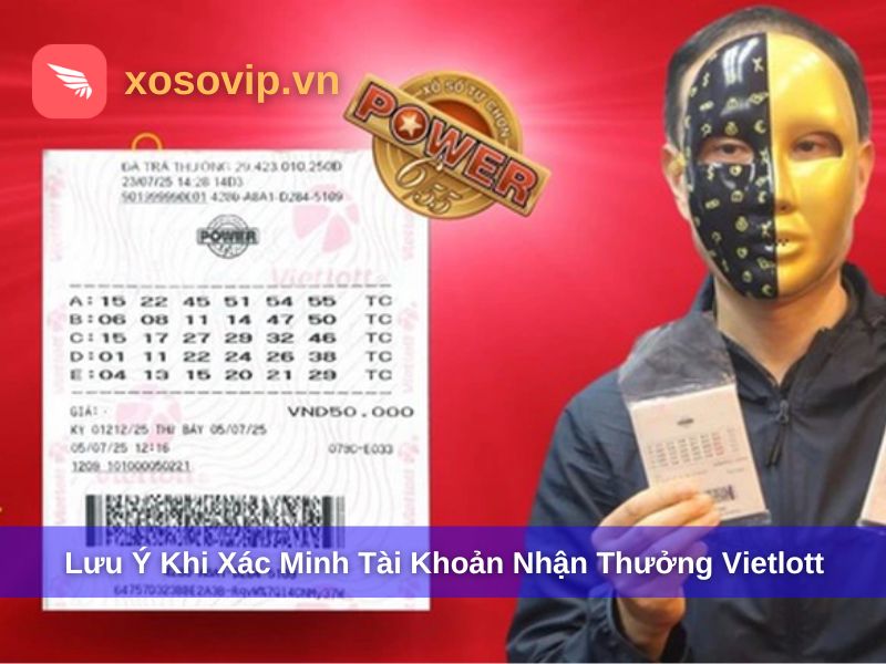 Lưu ý cần biết khi xác minh tài khoản