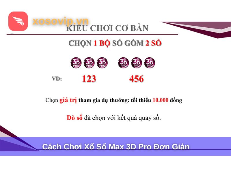 Cách tham gia xổ số Max 3D Pro hiệu quả