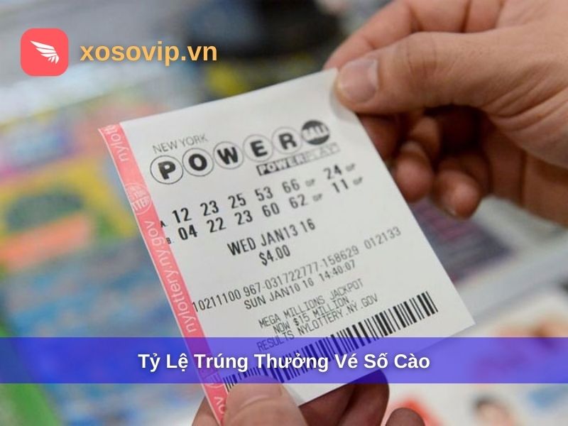 Tỷ lệ tr&uacute;ng thưởng v&eacute; số c&agrave;o