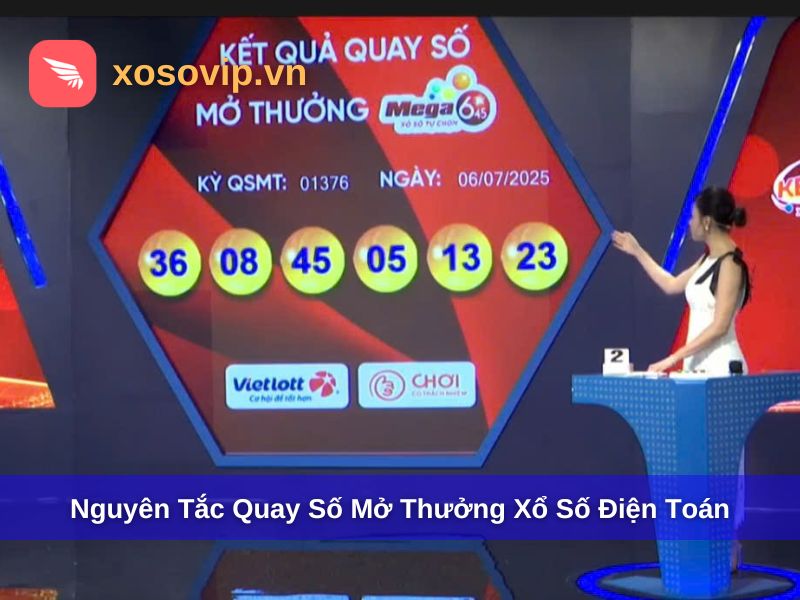Nguy&ecirc;n tắc hoạt động của quay số mở thưởng điện to&aacute;n
