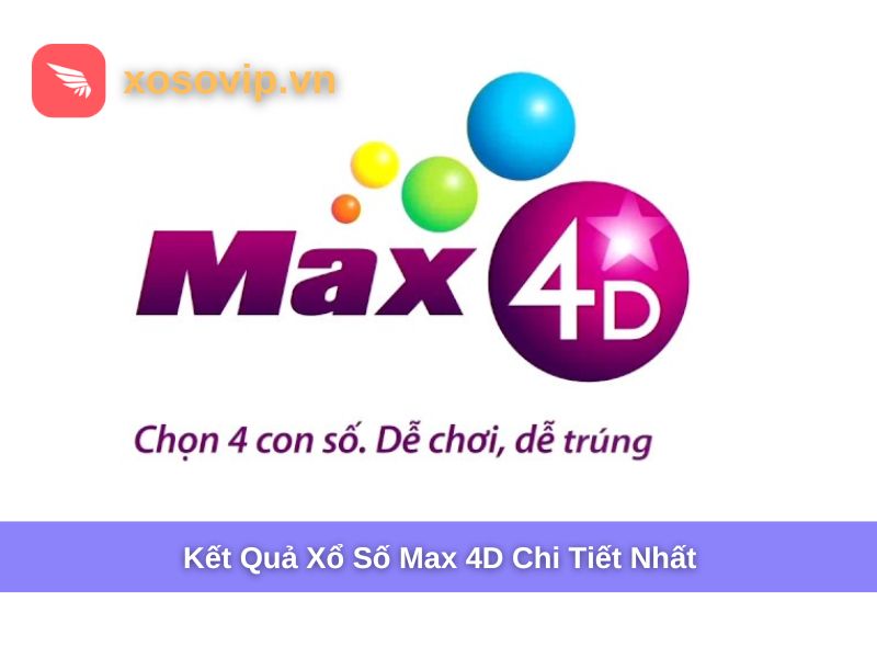 Kết Quả Xổ Số Max 4D Hôm Nay - Cập Nhật Nhanh & Chính Xác Nhất