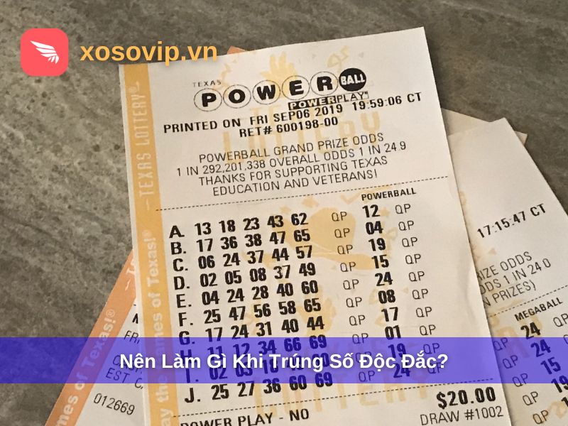 Làm Gì Khi Trúng Số Độc Đắc? 5 Việc Cần Làm Khi Trúng Số