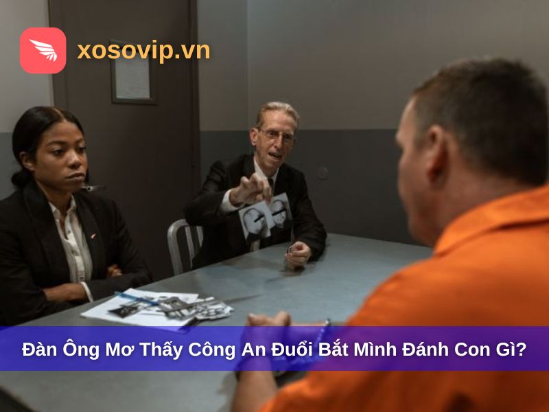 Đ&agrave;n &ocirc;ng mơ thấy c&ocirc;ng an đuổi bắt m&igrave;nh đ&aacute;nh con g&igrave;?