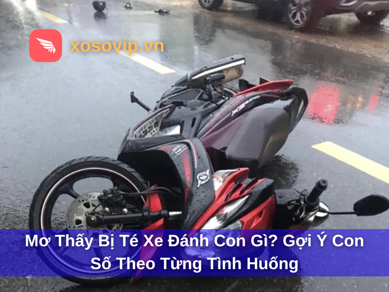 Mơ thấy bị té xe đánh con gì? Gợi ý con số theo từng tình huống