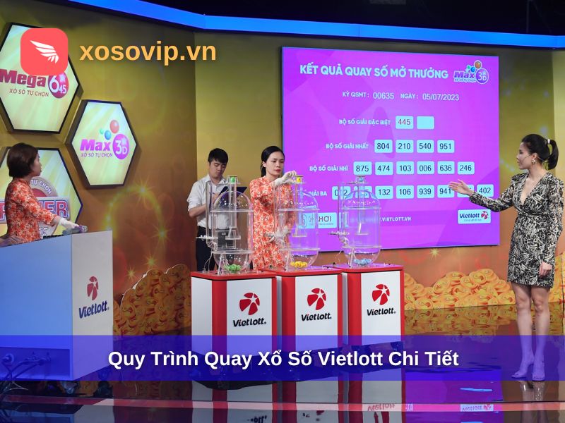 Quy Trình Quay Xổ Số Vietlott Chuẩn - Minh Bạch, Công Khai 100%