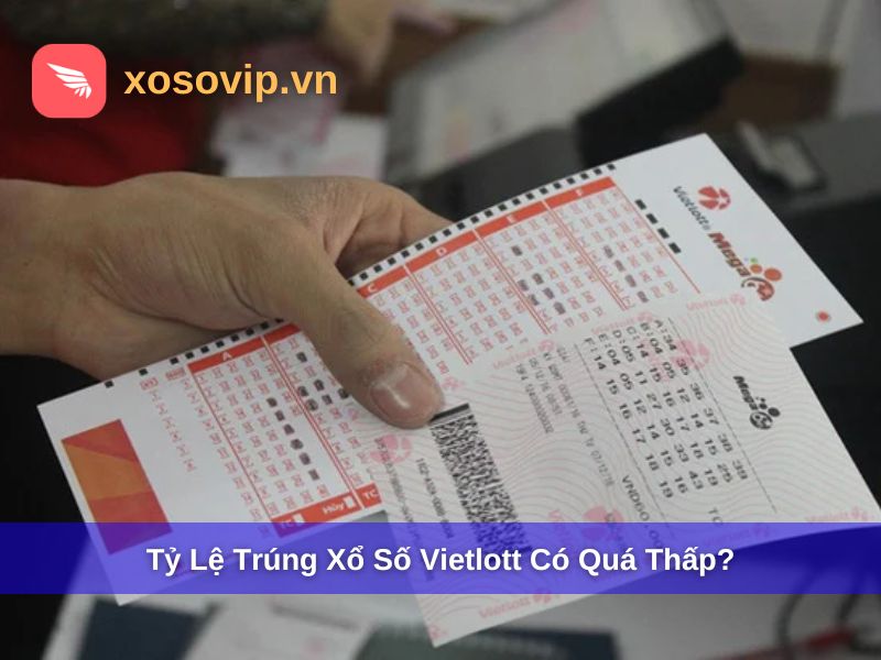 Tỷ lệ tr&uacute;ng xổ số Vietlott c&oacute; qu&aacute; thấp?