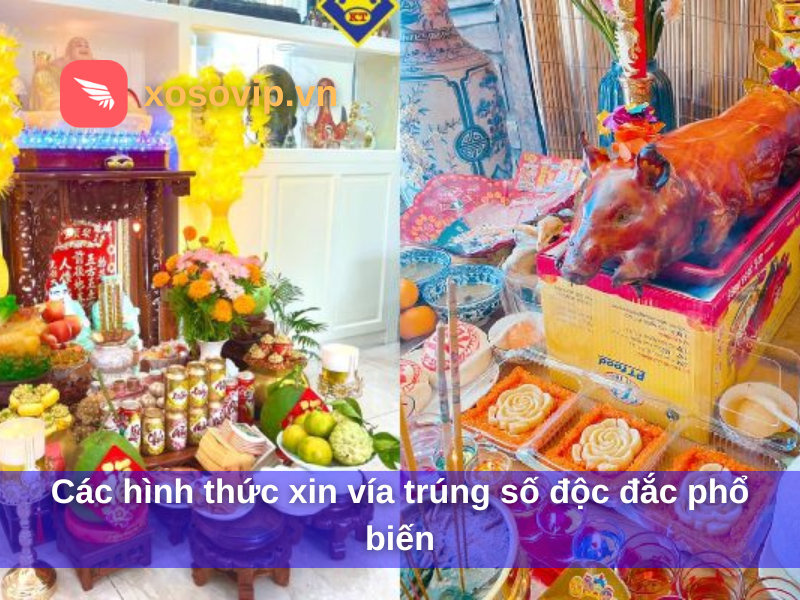 C&aacute;c h&igrave;nh thức xin v&iacute;a tr&uacute;ng số độc đắc phổ biến